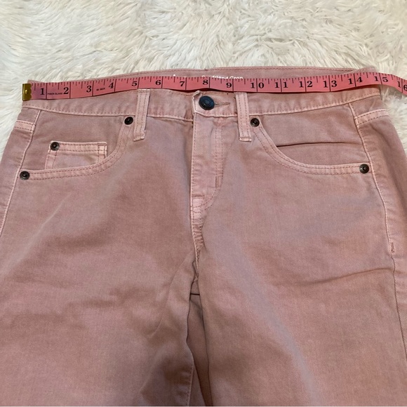 Pink Jeans Distressed Boyfriend Crop Size 2 26 Regular - Picture 8 of 8